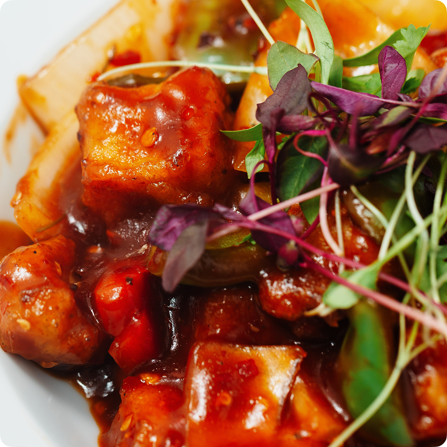 Indian food at Hare & Hounds