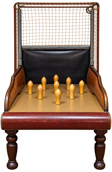 Traditional pub skittles